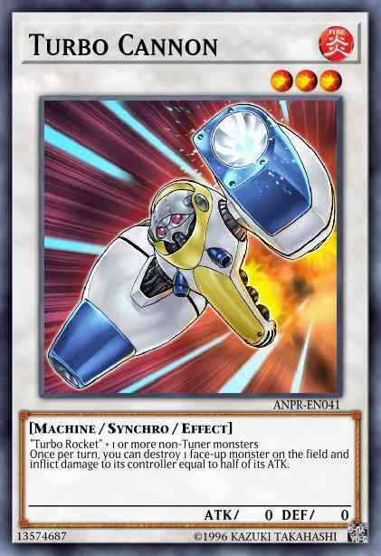 Turbo Cannon - ANPR-EN041 - Super Rare - 1st Edition