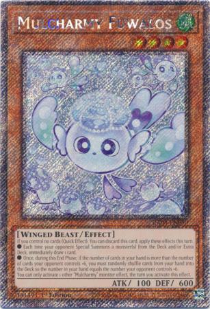 Mulcharmy Fuwalos - RA04-EN050 - Platinum Secret Rare - 1st Edition