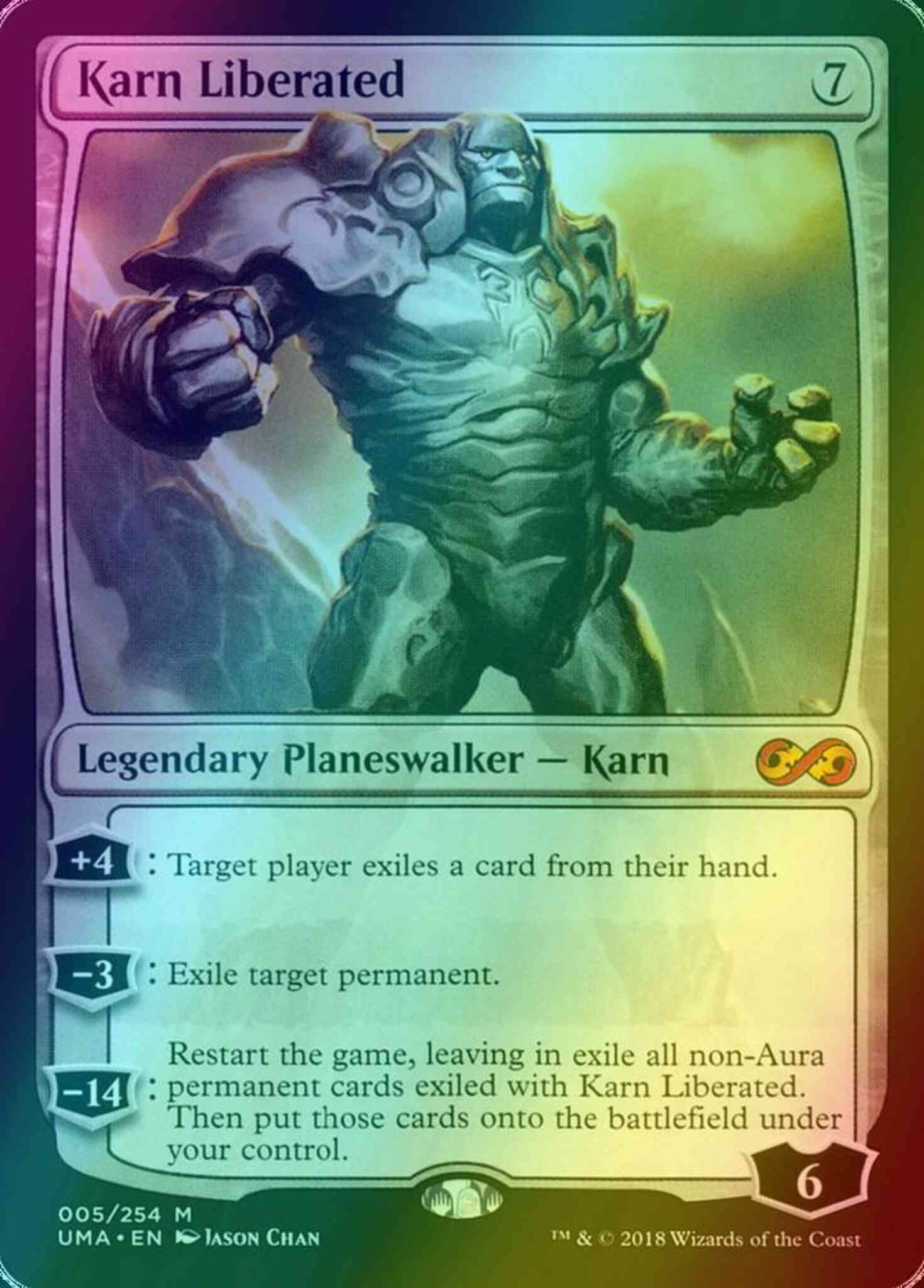Karn Liberated [5] [Ultimate Masters] [Foil]  Face to Face Games