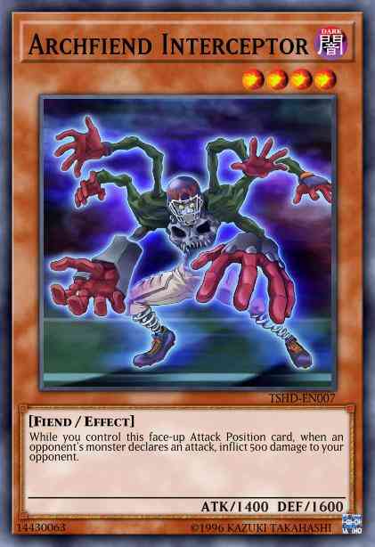 Archfiend Interceptor - TSHD-EN007 - Common - Unlimited