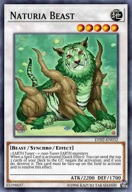 Naturia Beast - PGL2-EN086 - Gold Rare - Unlimited