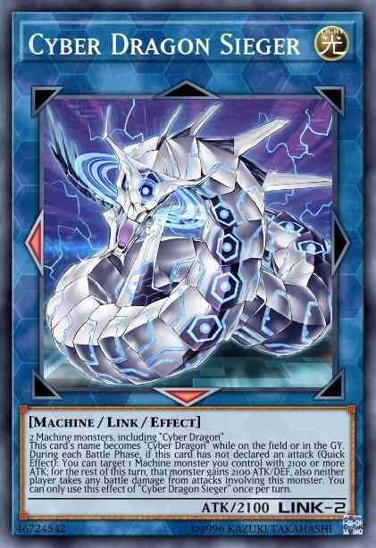 Cyber Dragon Sieger - MP19-EN108 - Prismatic Secret Rare - 1st Edition