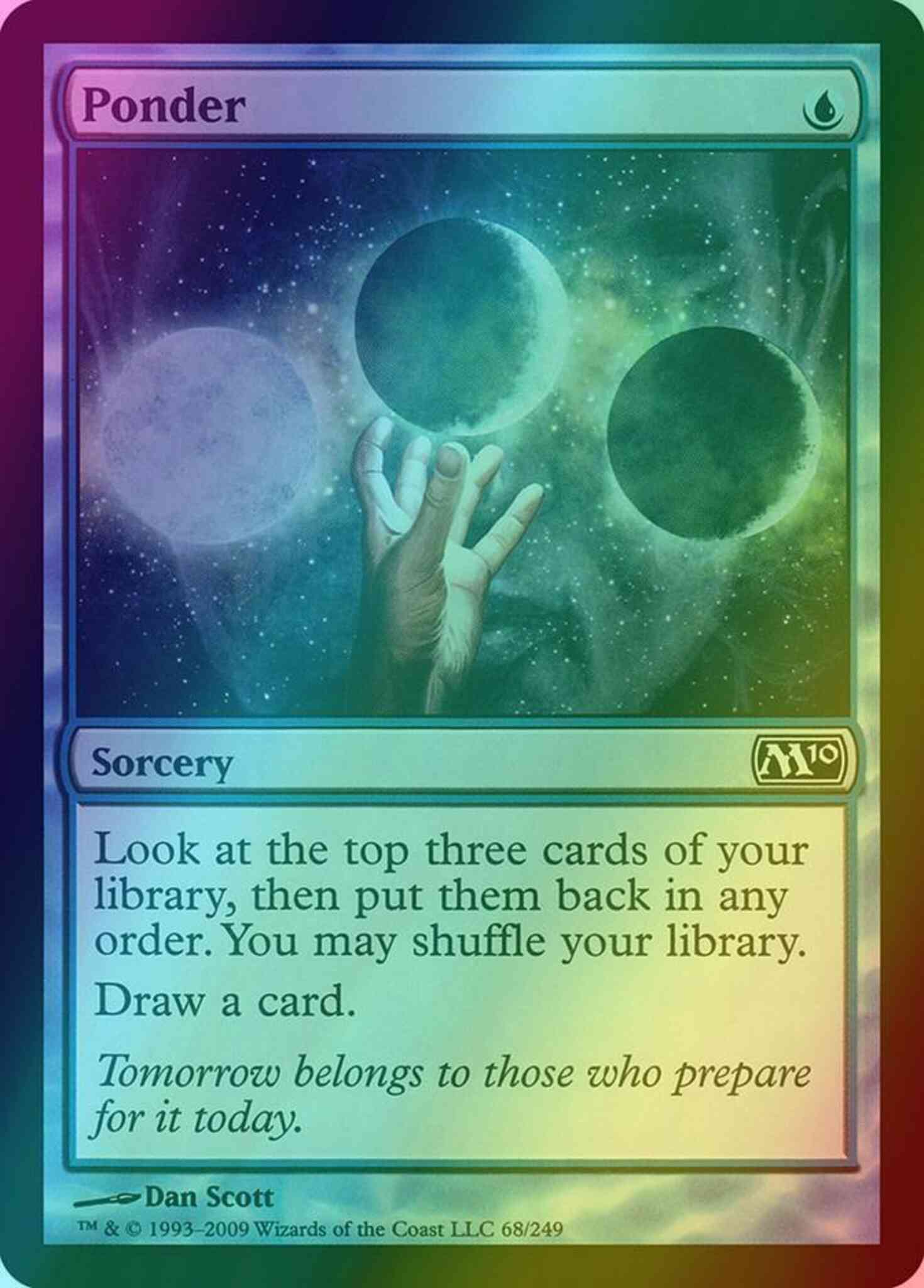 ponder mtg card 401 Games Canada You may shuffle.Draw a card Ponder SLP #0019 holo from