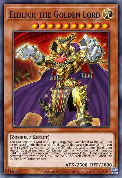 Eldlich the Golden Lord - MAGO-EN024 - Premium Gold Rare - 1st Edition
