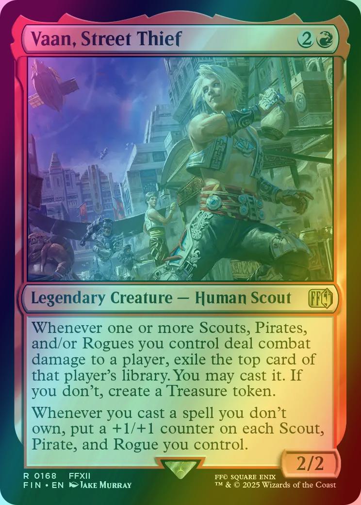Vaan, Street Thief [168] [FINAL FANTASY] [Foil] – Face to Face Games