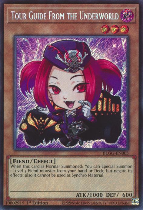 Tour Guide From the Underworld - BLGG-EN005 - Secret Rare - 1st Edition