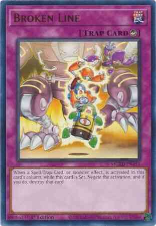 Broken Line - MGED-EN151 - Rare - 1st Edition