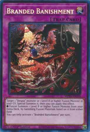 Branded Banishment - MP23-EN102 - Prismatic Secret Rare - 1st Edition