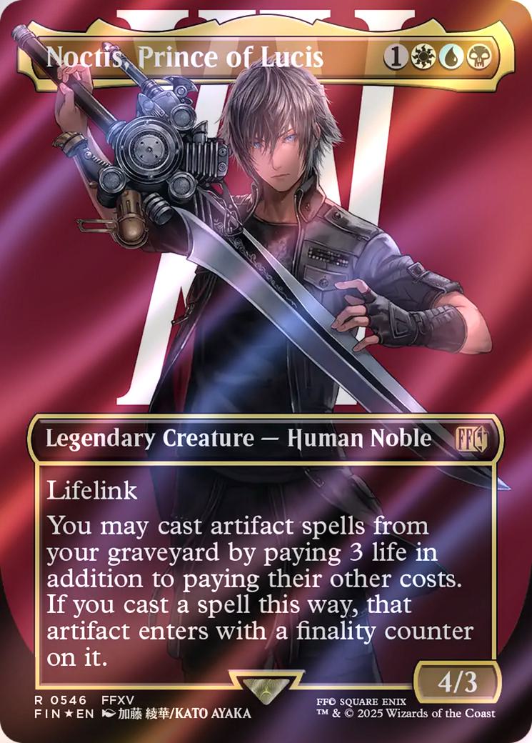mtg final fantasy noctis Noctis, Prince of Lucis