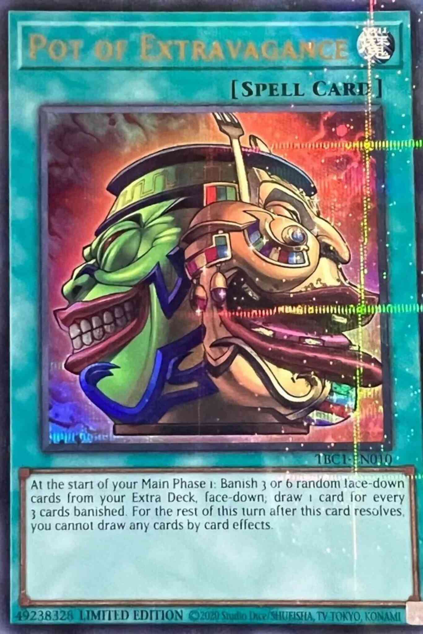 Pot of Extravagance - TBC1-EN010 - Ultra Parallel Rare