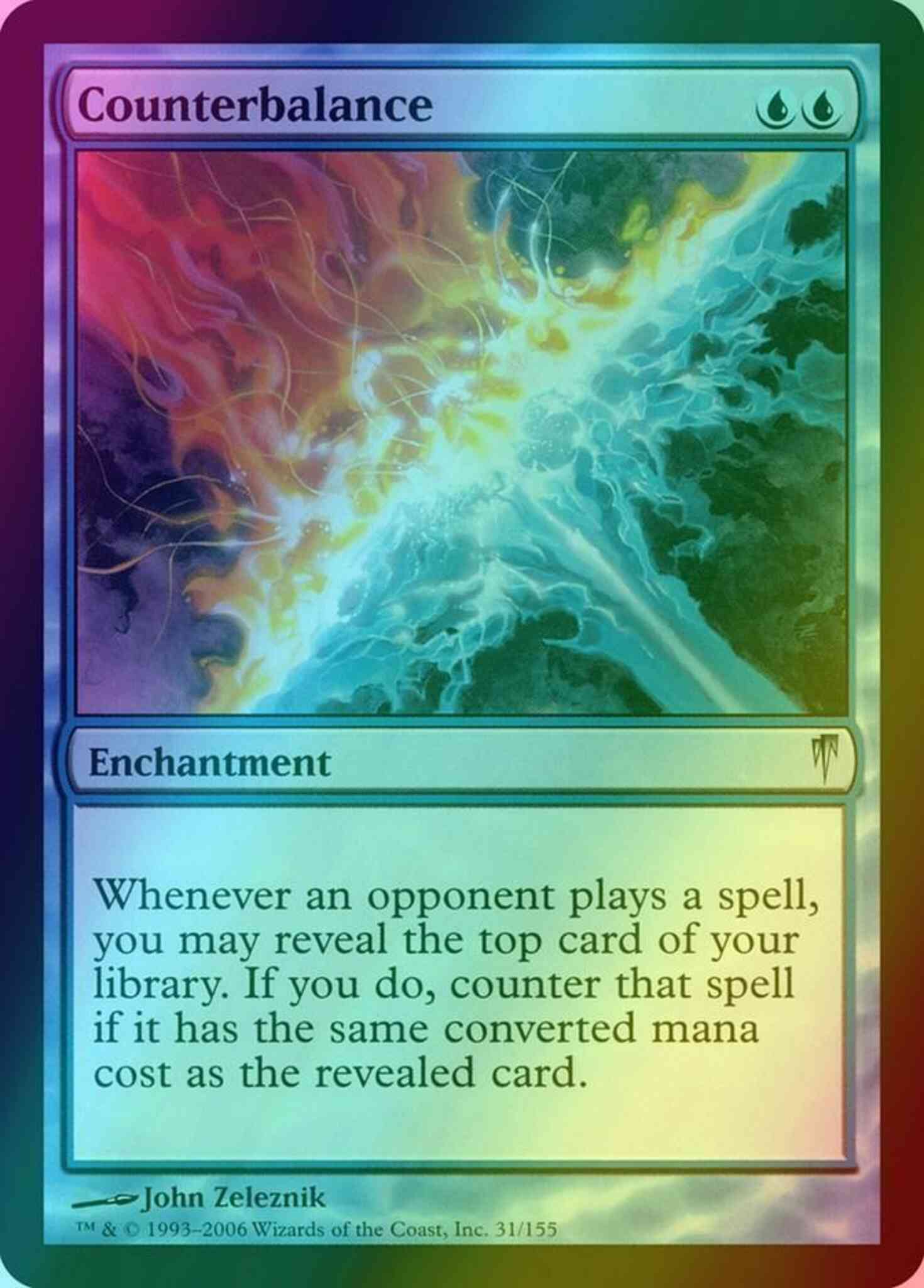 Counterbalance [31] [Coldsnap] [Foil] – Face to Face Games
