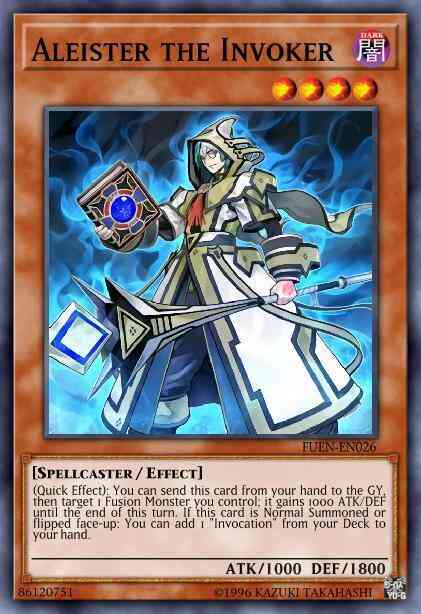 Aleister the Invoker - FUEN-EN026 - Super Rare - Unlimited