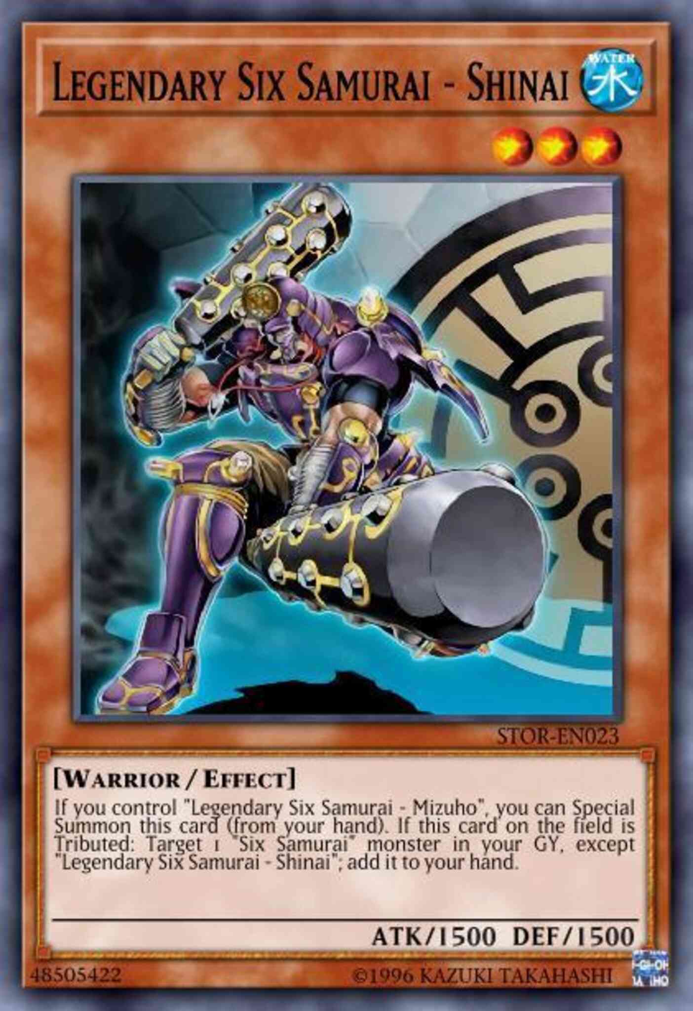 Legendary Six Samurai - Shinai - STOR-EN023 - Common - Unlimited