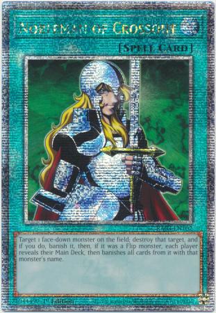 Nobleman of Crossout - RA03-EN102 - Quarter Century Secret Rare - 1st Edition