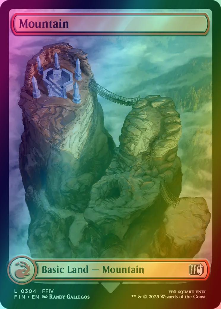 Mountain [304] [Full Art] [FINAL FANTASY] [Foil] – Face to Face Games