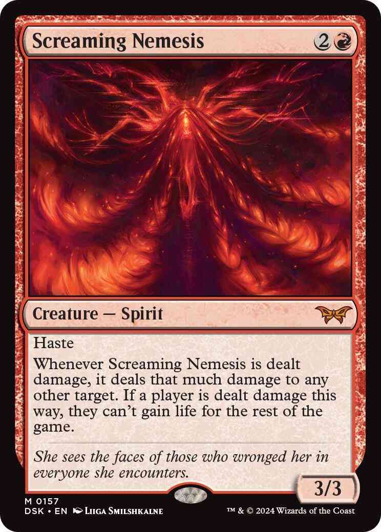 Screaming Nemesis [157] [Duskmourn: House of Horror] [Non-Foil