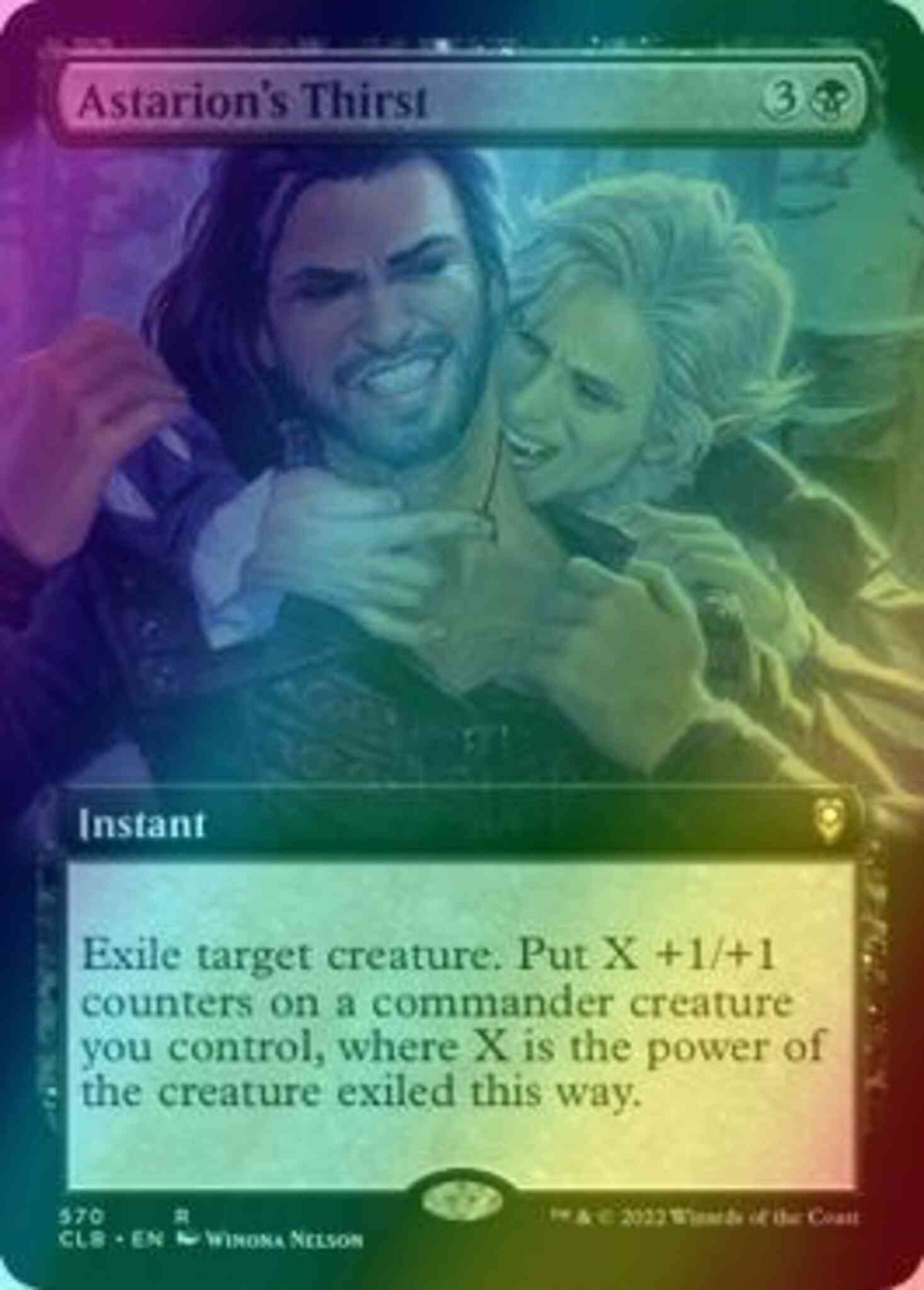 astarion's thirst mtg card 401 Games Canada Exile target creature Astarion's Thirst - Foil (Commander