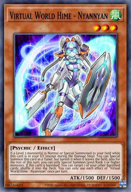Virtual World Hime - Nyannyan - PHRA-EN099 - Super Rare - 1st Edition