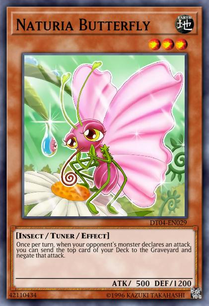 Naturia Butterfly - HA04-EN019 - Super Rare - 1st Edition