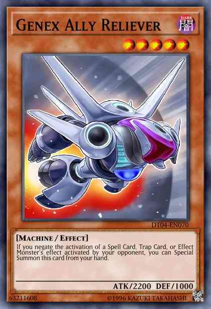 Genex Ally Reliever - HA04-EN040 - Secret Rare - Unlimited