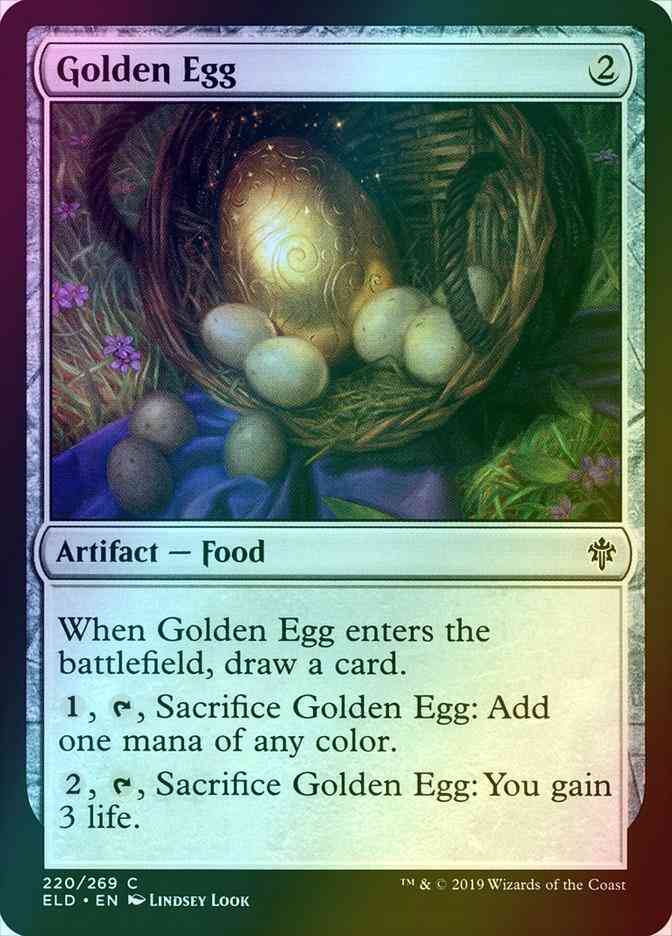 Golden Egg [220] [Throne of Eldraine] [Foil] – Face to Face Games