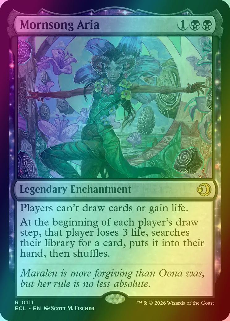 Mornsong Aria [111] [Lorwyn Eclipsed] [Foil] – Face to Face Games