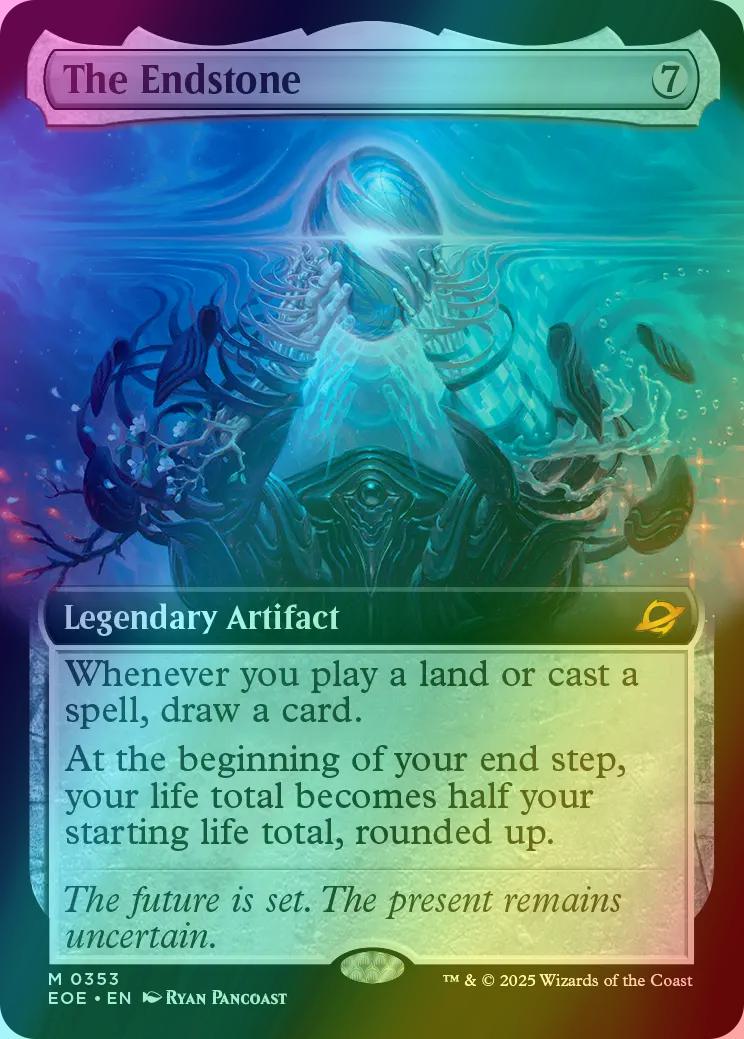 The Endstone [353] [Extended Art] [Edge of Eternities] [Foil