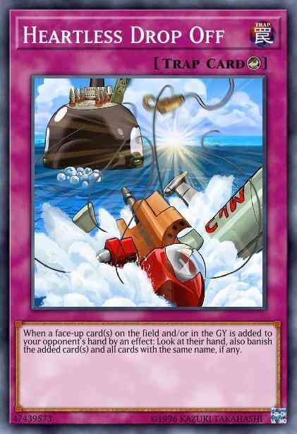 Heartless Drop Off - MP19-EN051 - Common - 1st Edition