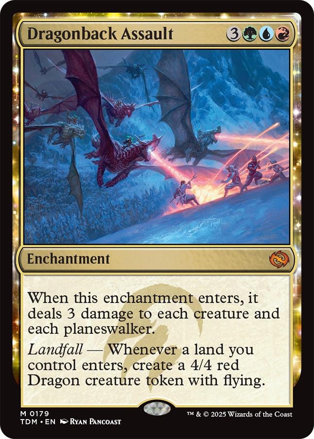 Dragonback Assault [179] [Tarkir: Dragonstorm] [Non-Foil] – Face