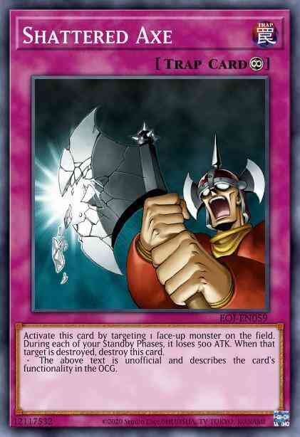 Shattered Axe - DR04-EN239 - Common - Unlimited
