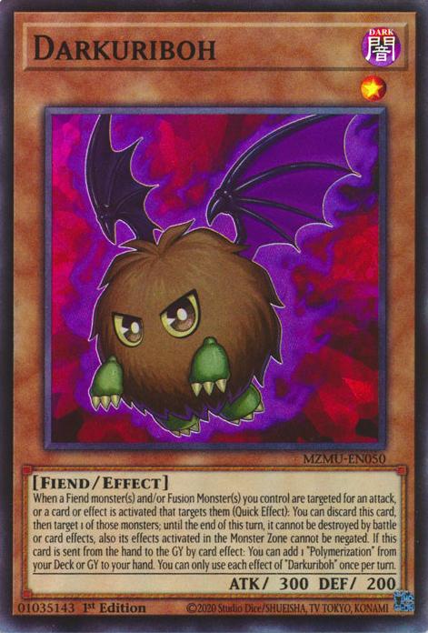 Darkuriboh - MZMU-EN050 - Super Rare - 1st Edition