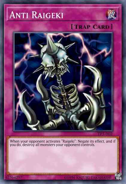 Anti Raigeki - LCKC-EN104 - Secret Rare - 1st Edition