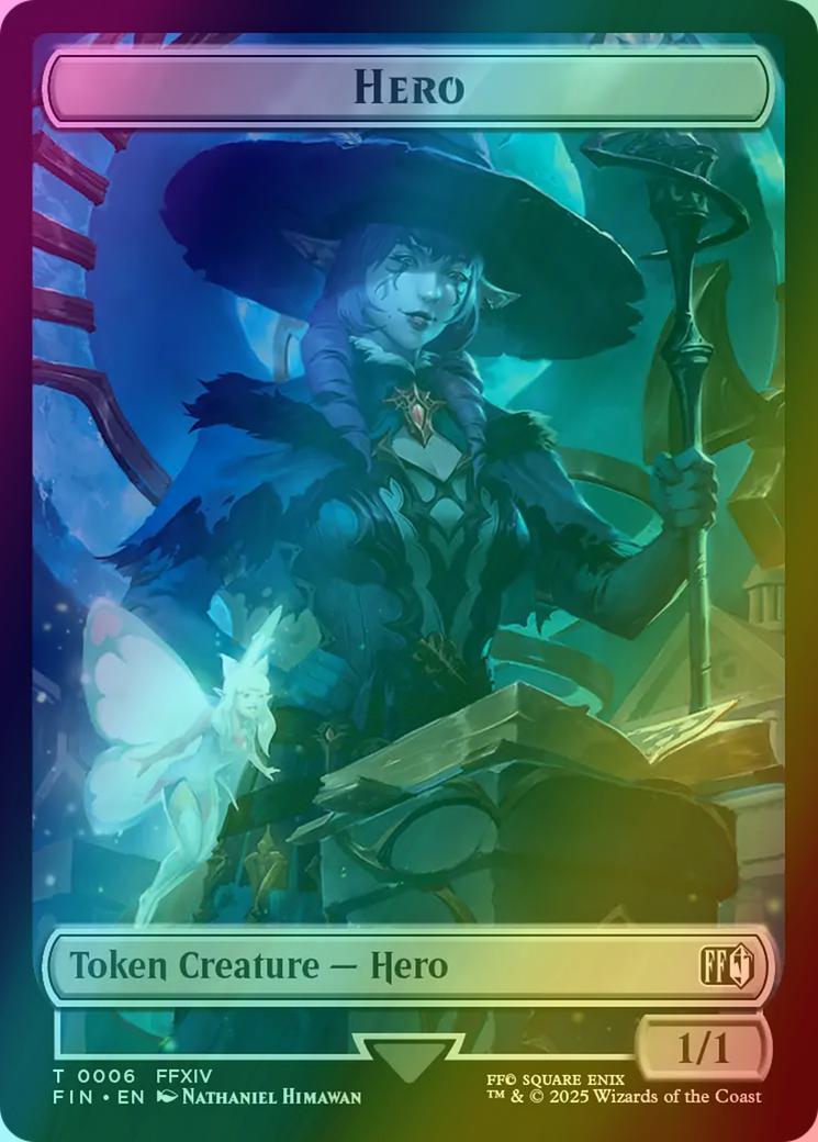 mtg final fantasy treasure token Hero Token (06) // Treasure Token (23) [FINAL FANTASY: Tokens] [Foil] –  Face to Face Games