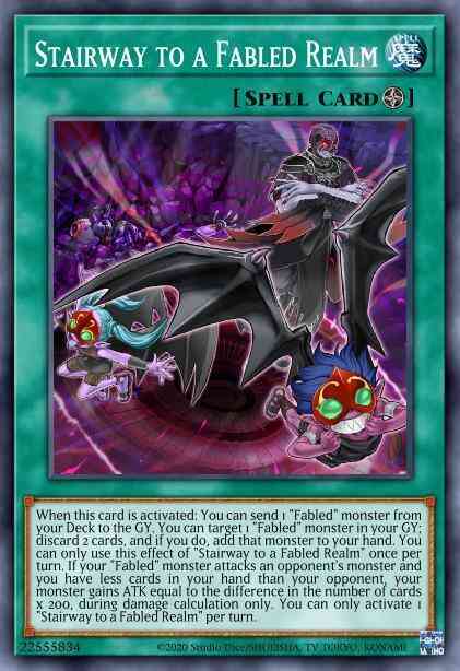 Stairway to a Fabled Realm - BLVO-EN060 - Common - 1st Edition