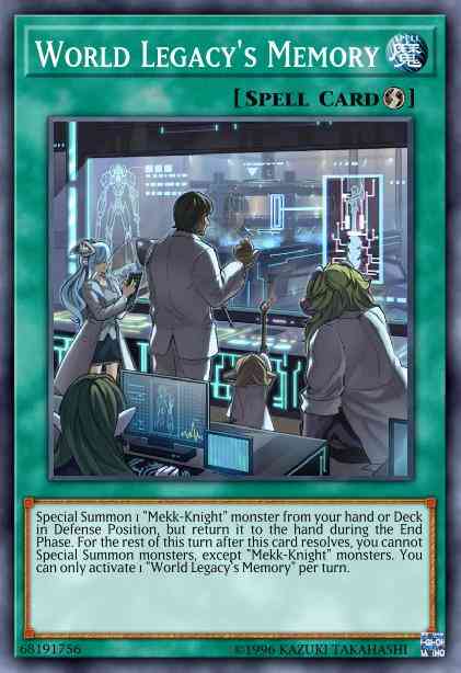 World Legacy's Memory - FLOD-ENSE3 - Super Rare - Limited