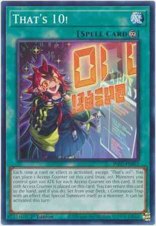 That's 10! - INFO-EN067 - Common - 1st Edition