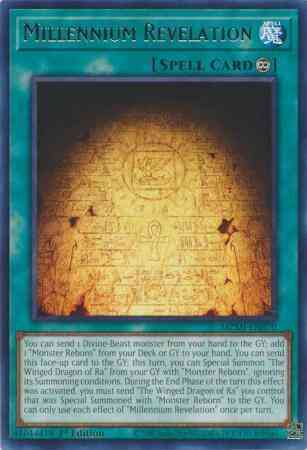 Millennium Revelation - MZMI-EN070 - Rare - 1st Edition