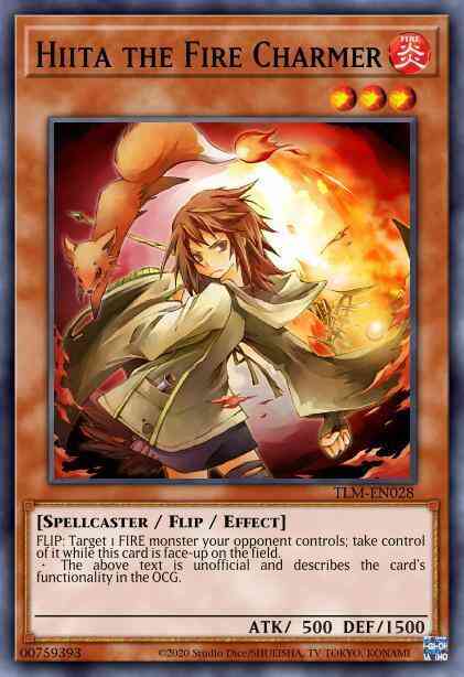 Hiita the Fire Charmer - TLM-EN028 - Common - Unlimited