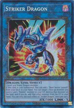 Striker Dragon - RA01-EN046 - Prismatic Collector's Rare - 1st Edition