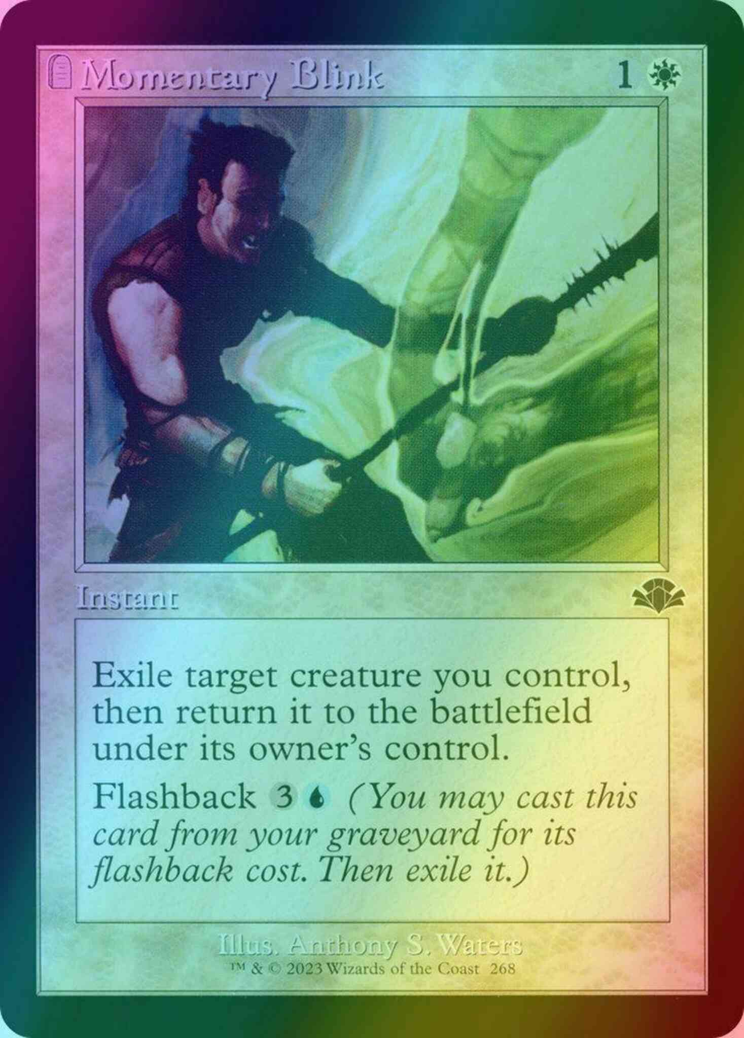 Momentary Blink [268] [Retro Frame] [Dominaria Remastered] [Foil] – Face to  Face Games