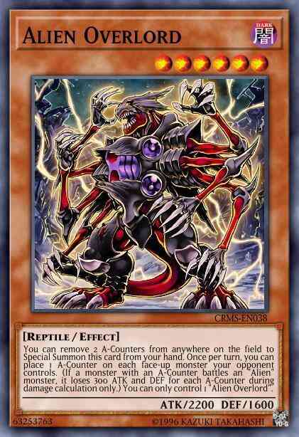Alien Overlord - CRMS-EN038 - Rare - Unlimited