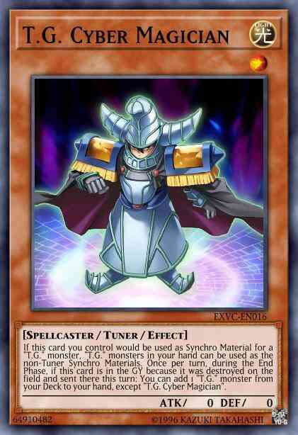 T.G. Cyber Magician - LC5D-EN205 - Secret Rare - 1st Edition