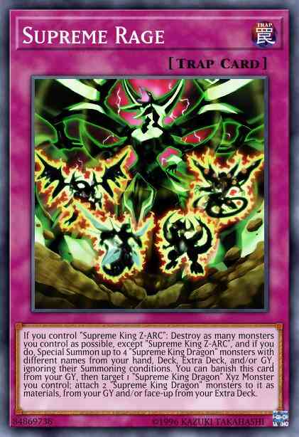 Supreme Rage - COTD-EN070 - Common - 1st Edition