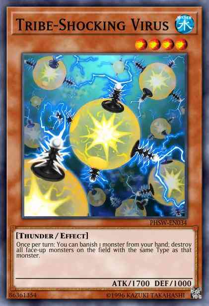 Tribe-Shocking Virus - PHSW-EN034 - Rare - 1st Edition
