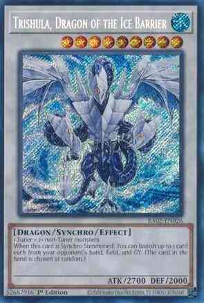 Trishula, Dragon of the Ice Barrier - RA02-EN026 - Secret Rare - 1st Edition