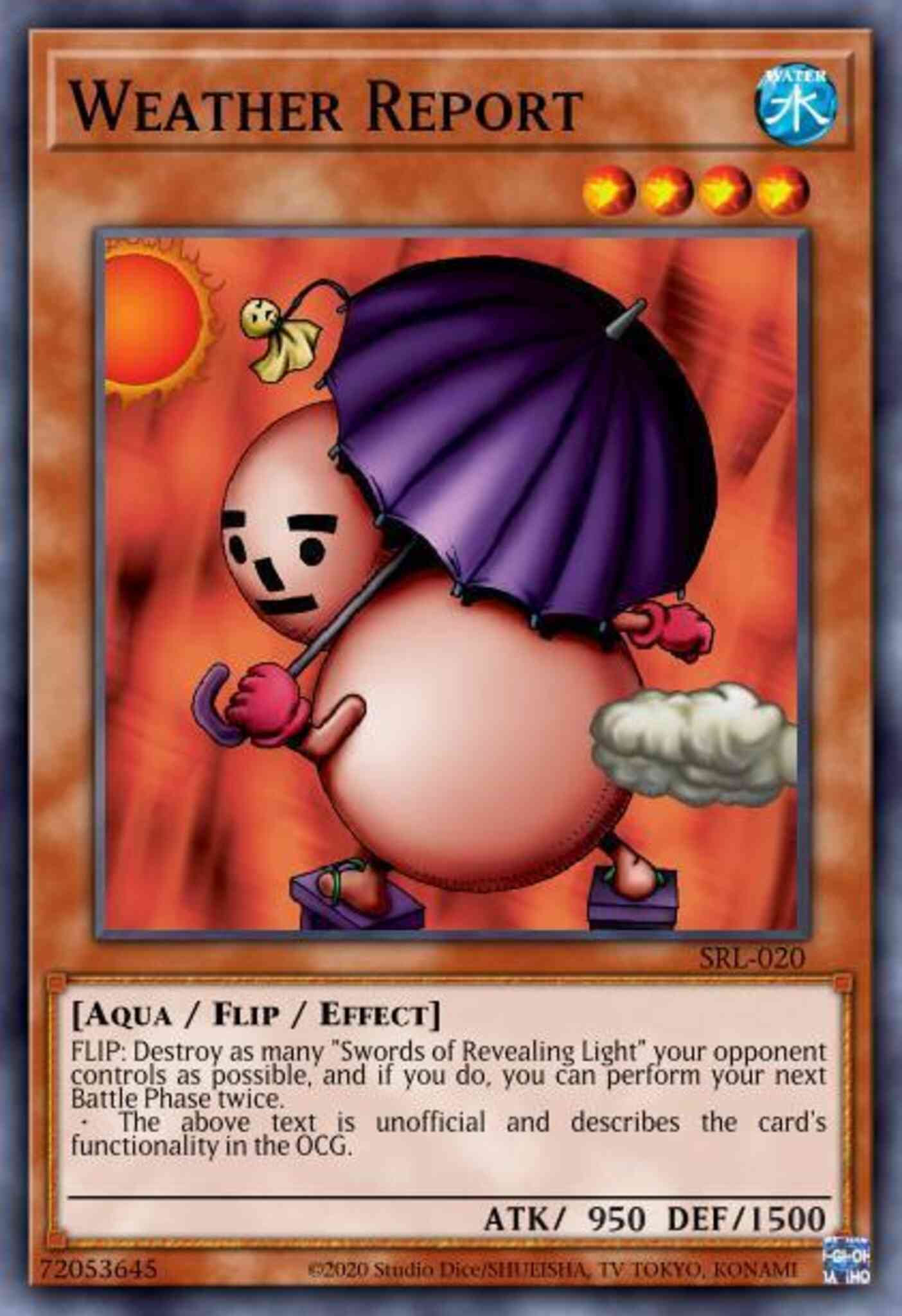 Weather Report - MRL-020 - Common - 1st Edition