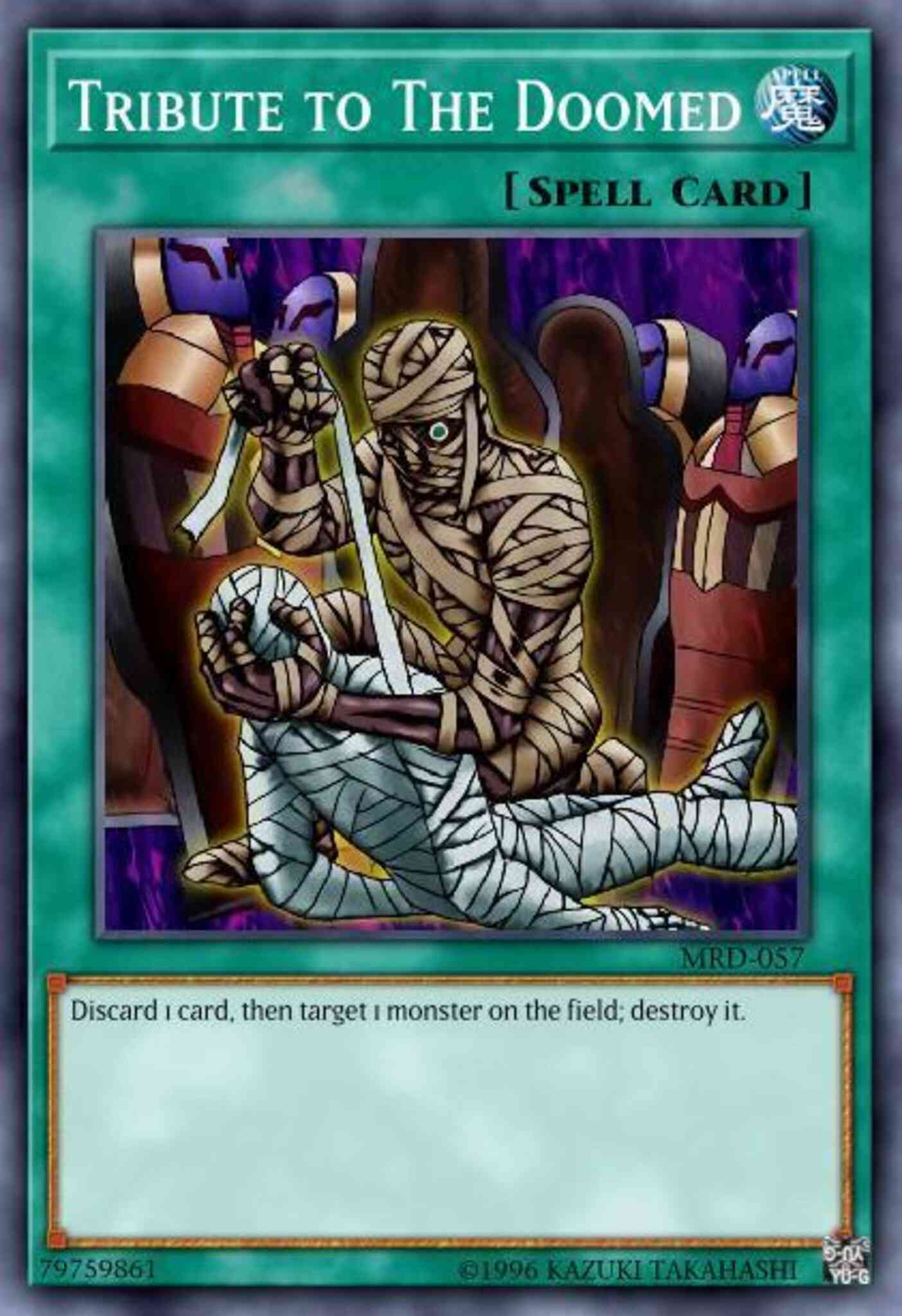 Tribute to the Doomed - BPW2-EN065 - Super Rare - 1st Edition