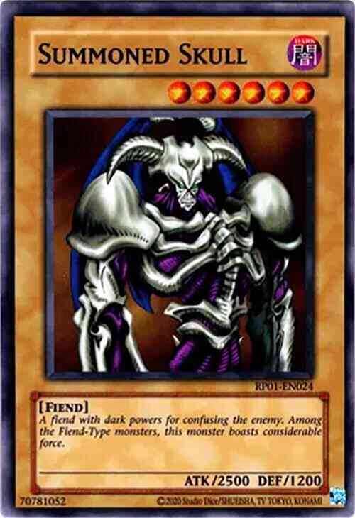 Summoned Skull - 2020 Date Reprint - RP01-EN024 - Super Rare - Unlimited