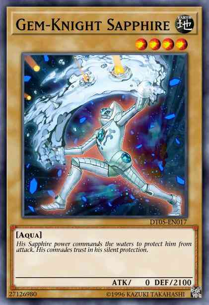 Gem-Knight Sapphire - HA05-EN002 - Super Rare - Unlimited