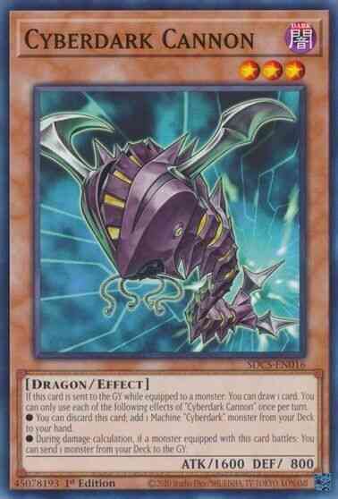 Cyberdark Cannon - SDCS-EN016 - Common - Unlimited